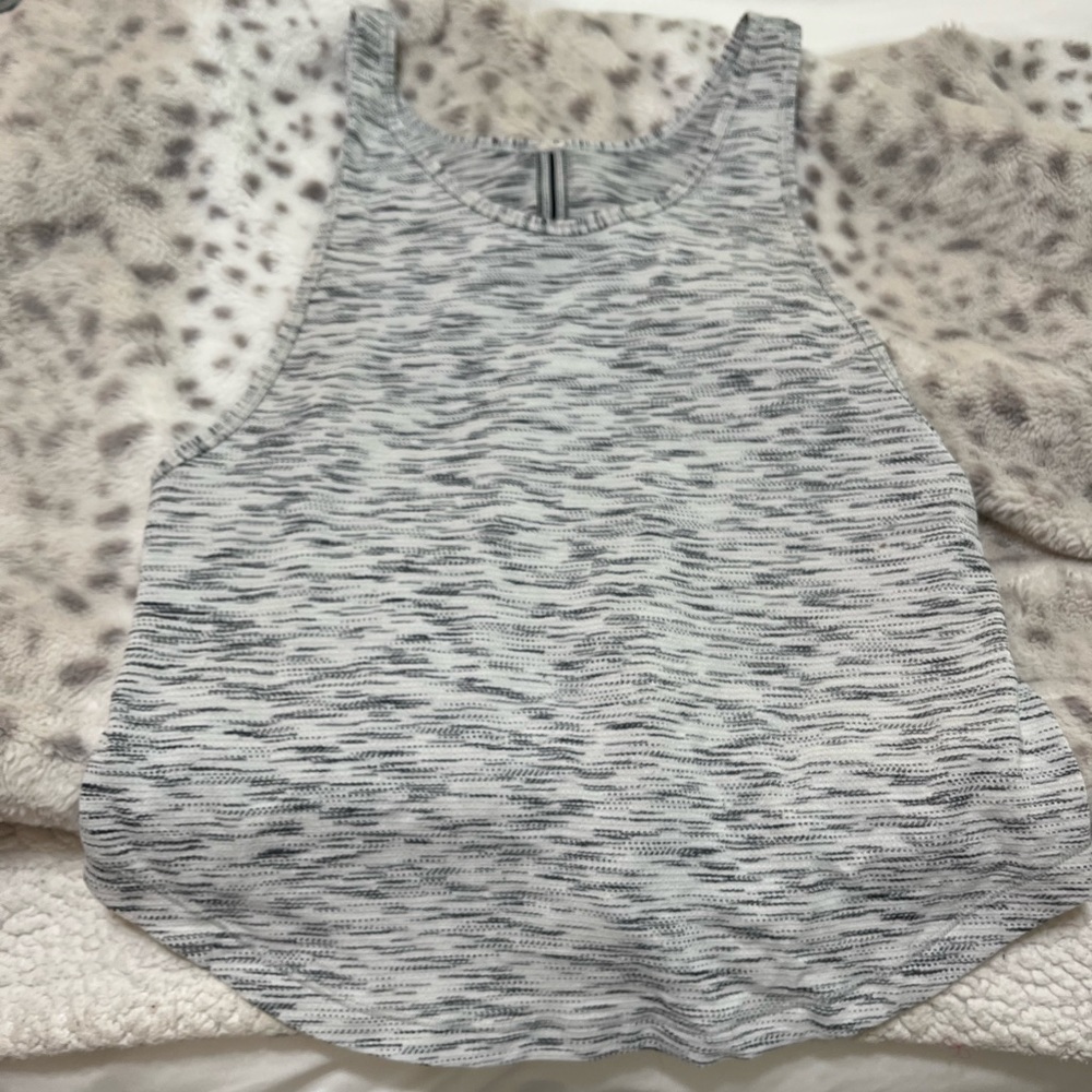 Grey Lulu Tank Top